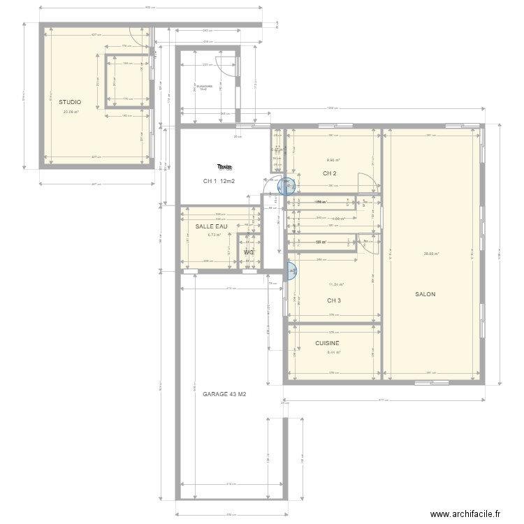 proimmo 3. Plan de 0 pièce et 0 m2