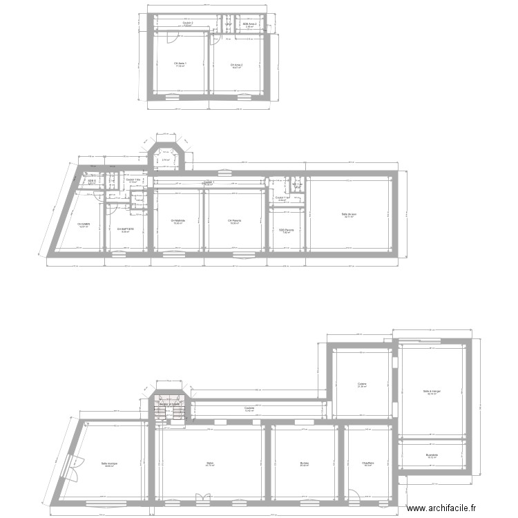 Plan brut avant. Plan de 0 pièce et 0 m2