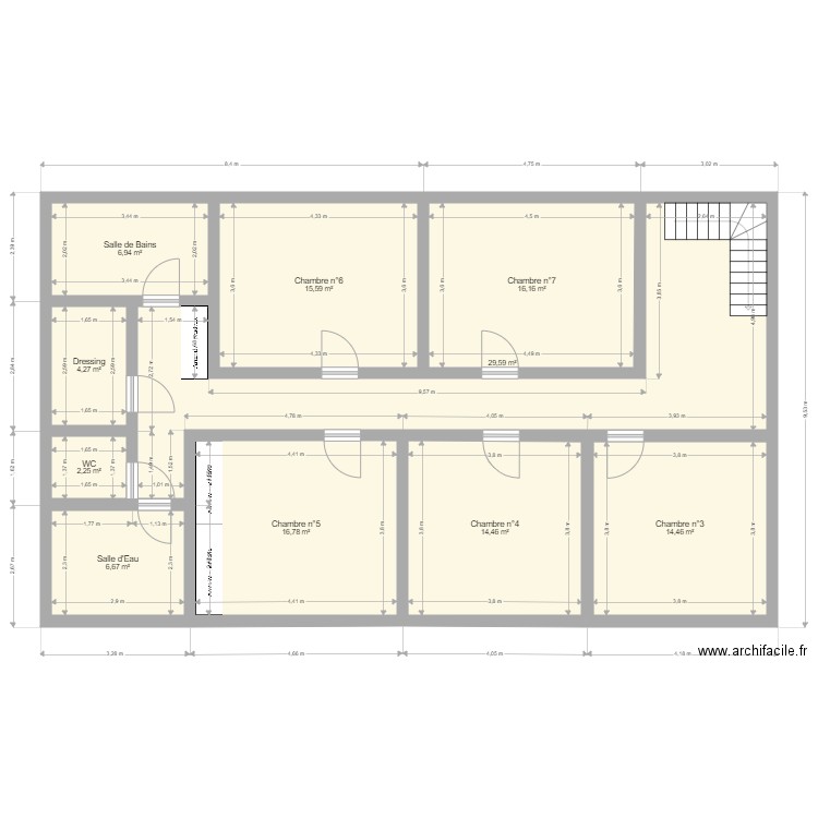 Joffre 1er. Plan de 0 pièce et 0 m2