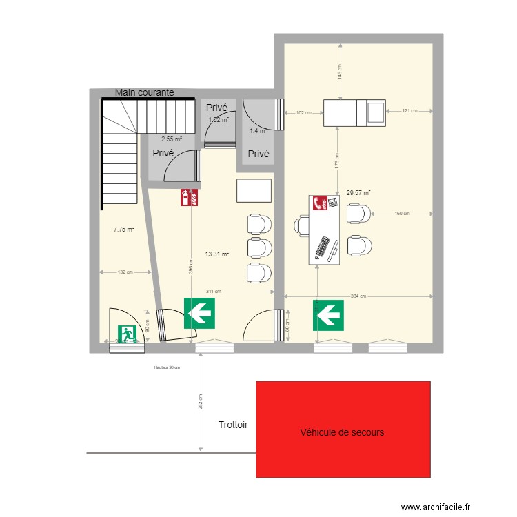 C PILLARD OSTEOPATHE SI. Plan de 0 pièce et 0 m2