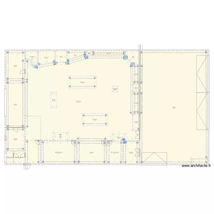 plan magasin. Plan de 