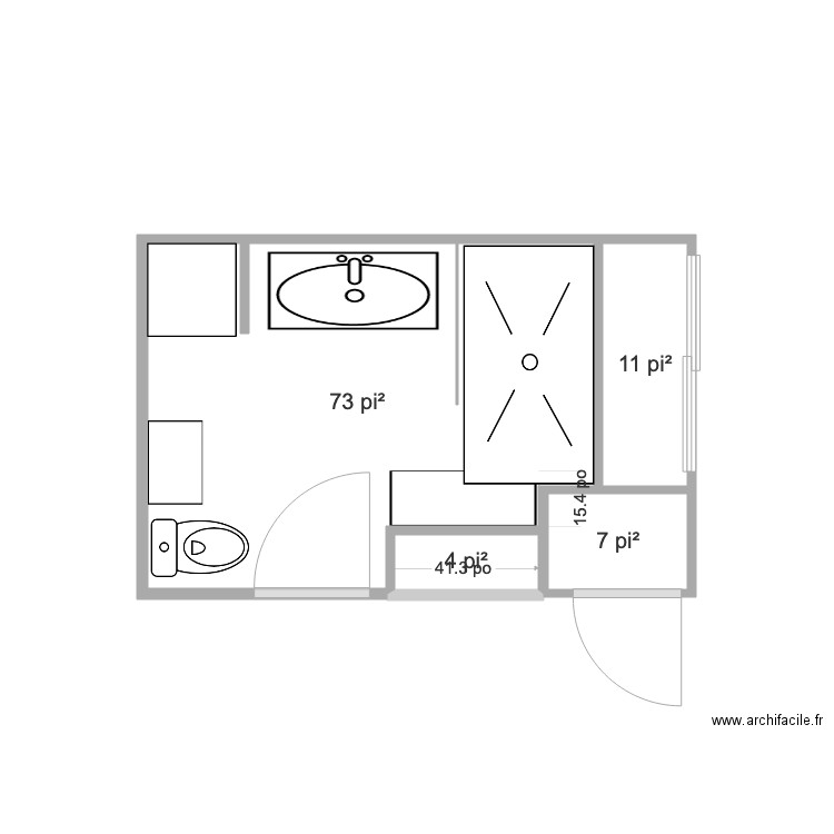 salledebaindouche20201028. Plan de 0 pièce et 0 m2