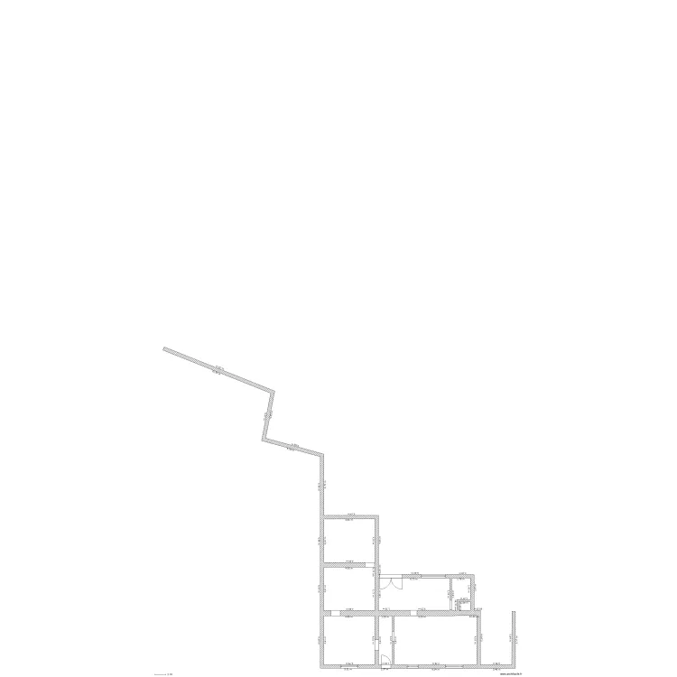 maison. Plan de 