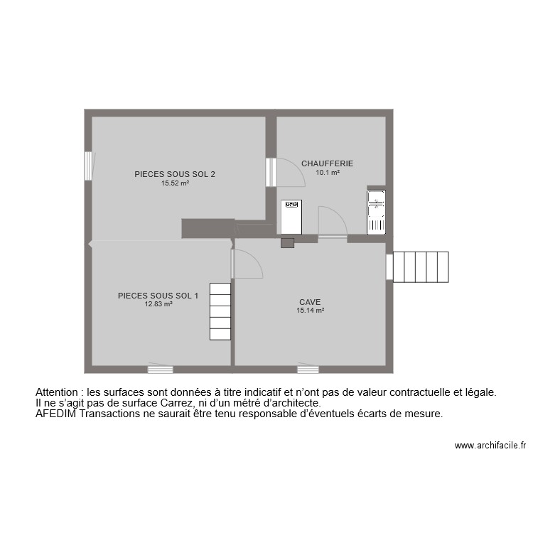 BI 6378 SOUS SOL. Plan de 0 pièce et 0 m2