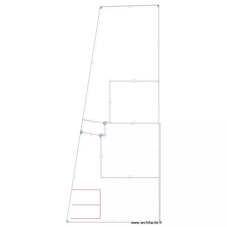 HASNON terrain et implantation. Plan de HASNON terrain et implantation. Plan de