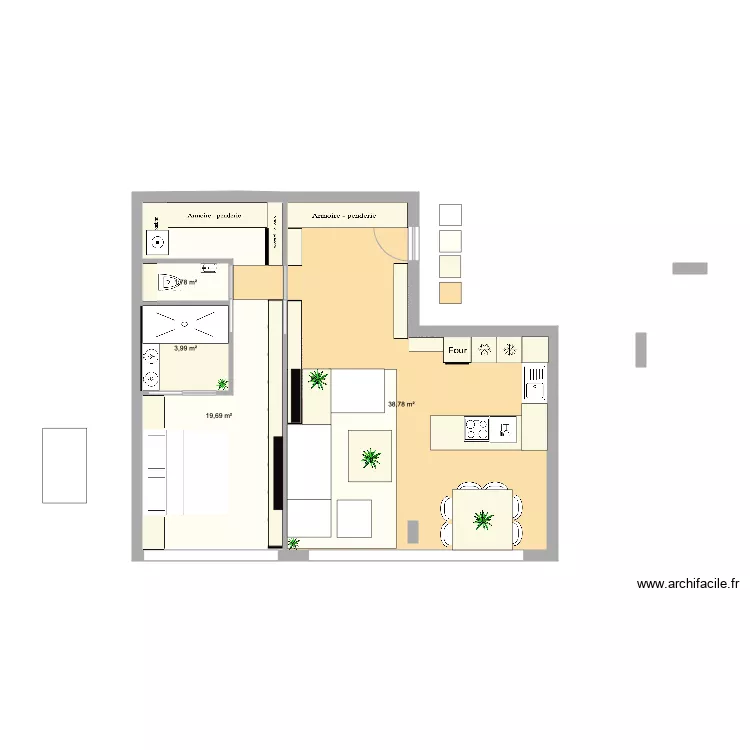 Thalassa 13. Plan de 