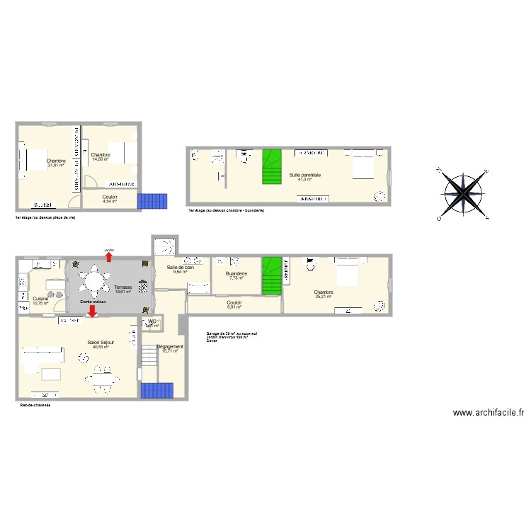 AUSTRUY. Plan de 0 pièce et 0 m2