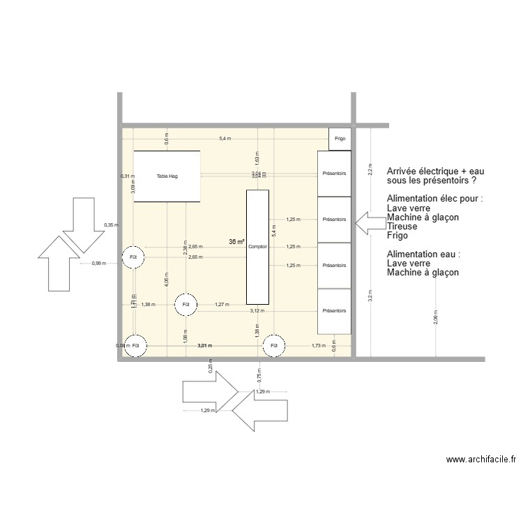 Salon Colmar. Plan de 0 pièce et 0 m2