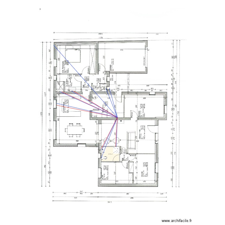 CHATAIGNIER PLOMBERIE. Plan de 0 pièce et 0 m2