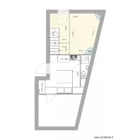garage cherveux, plan projet chambre