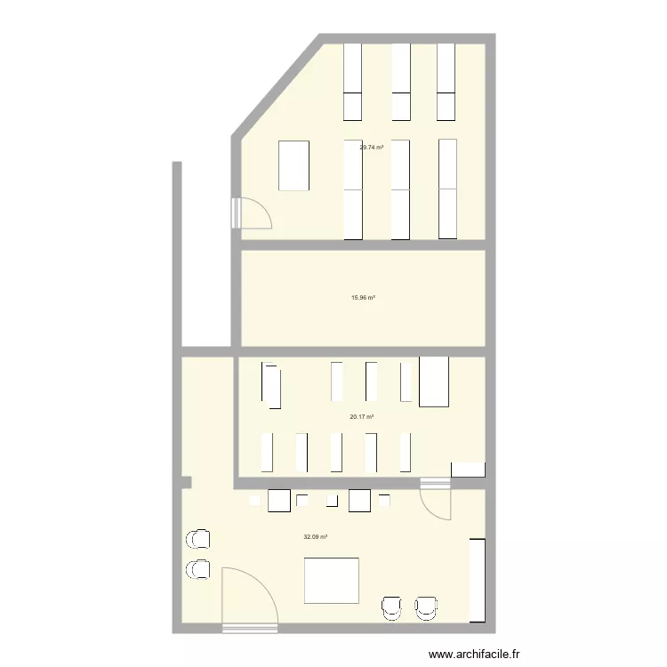 pierre marcel. Plan de 