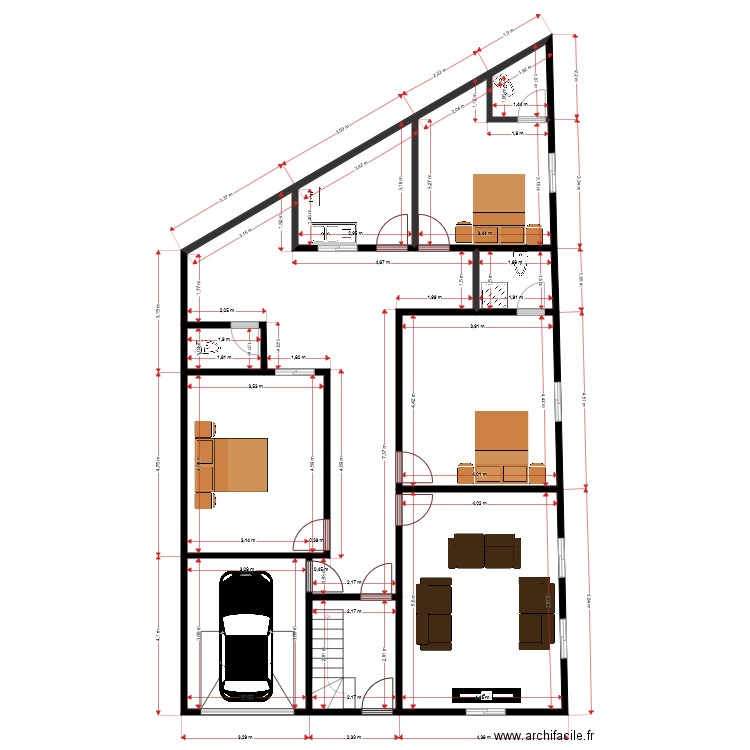 RDC 2. Plan de 0 pièce et 0 m2