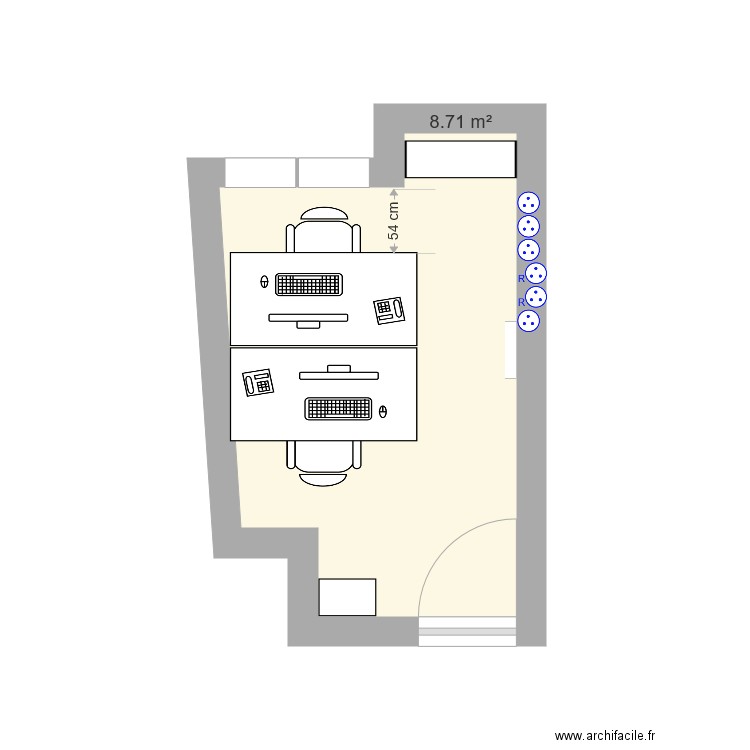 bureau DR GODRON et ALLARD. Plan de 0 pièce et 0 m2