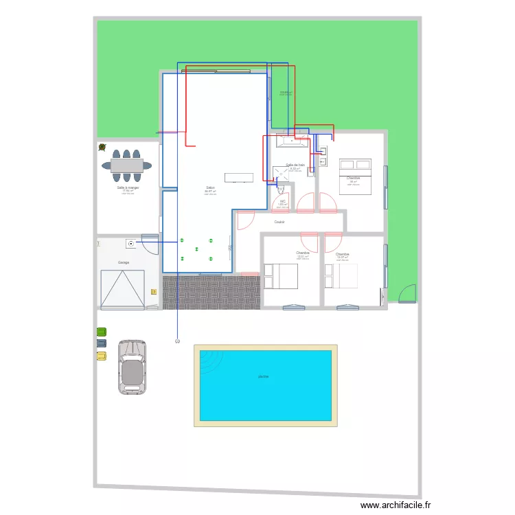 bernica. Plan de 