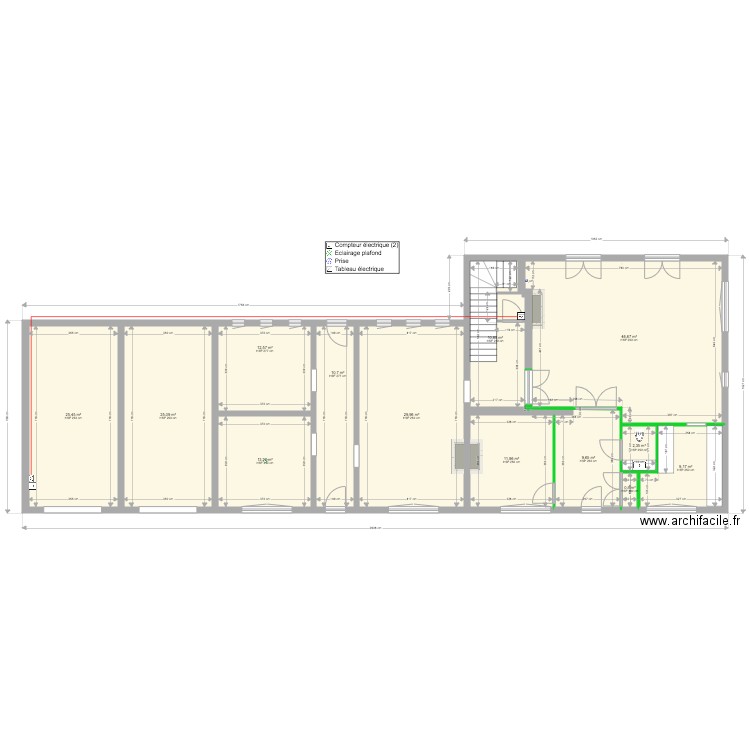 Putot éléctrcité . Plan de 0 pièce et 0 m2