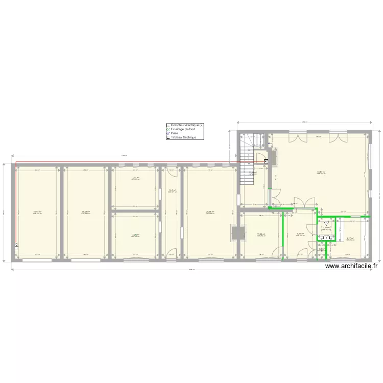 Putot &eacute;l&eacute;ctrcit&eacute; . Plan de 