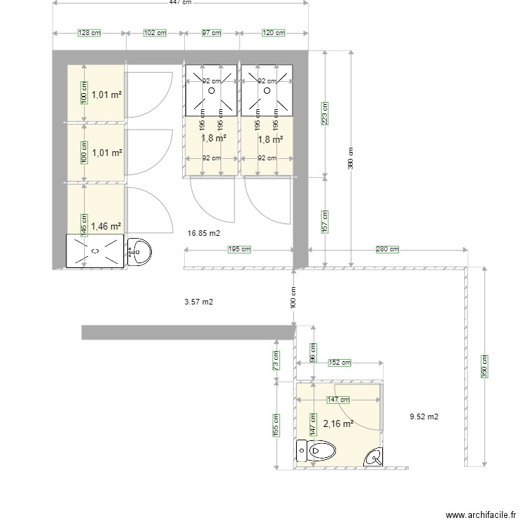 Physique club 3. Plan de 0 pièce et 0 m2