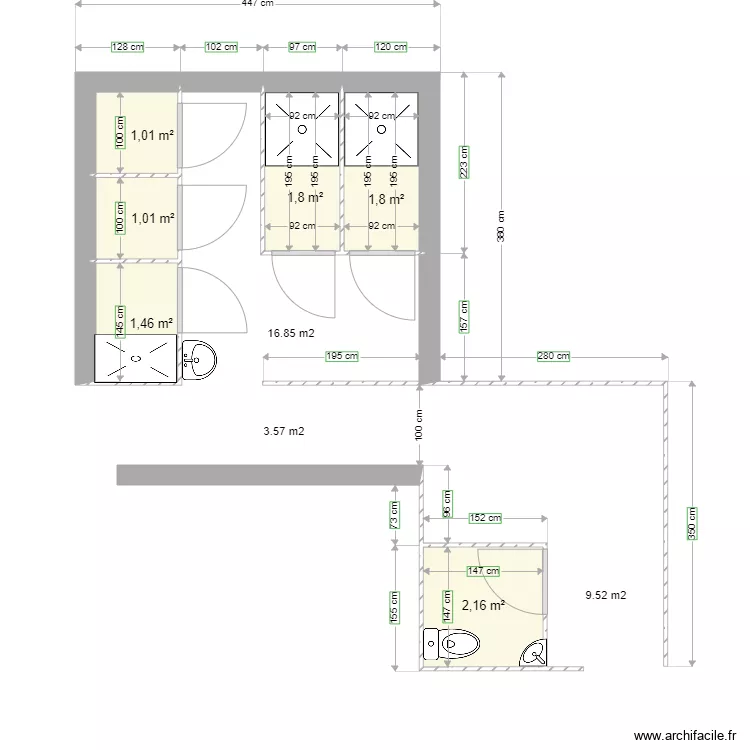 Physique club 3. Plan de 