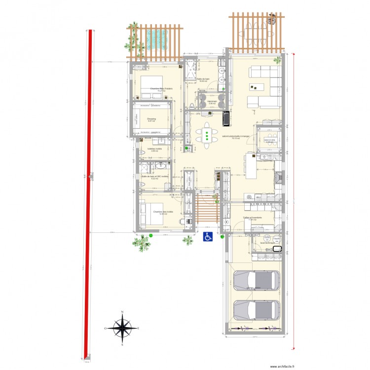  version du 17 février maison seule 2016. Plan de 0 pièce et 0 m2