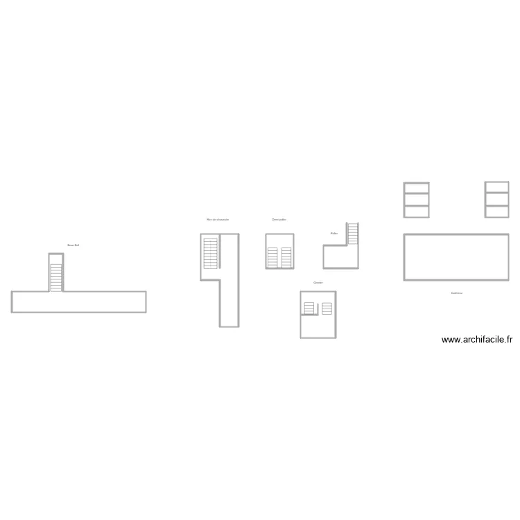 55 Saint Julien. Plan de 