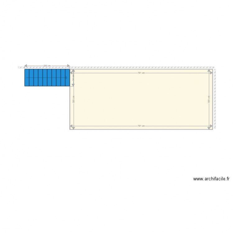 Mezzanine Atelier. Plan de 0 pièce et 0 m2