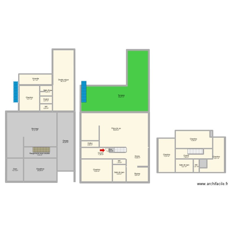 COINUS. Plan de 0 pièce et 0 m2