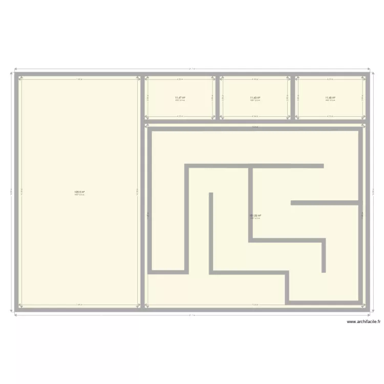 KARTING 2 300M2. Plan de 