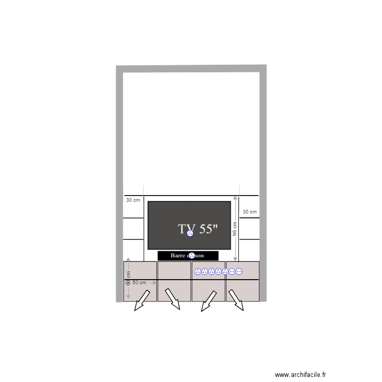 Bibliothèque Salon V 25 nov 18. Plan de 0 pièce et 0 m2