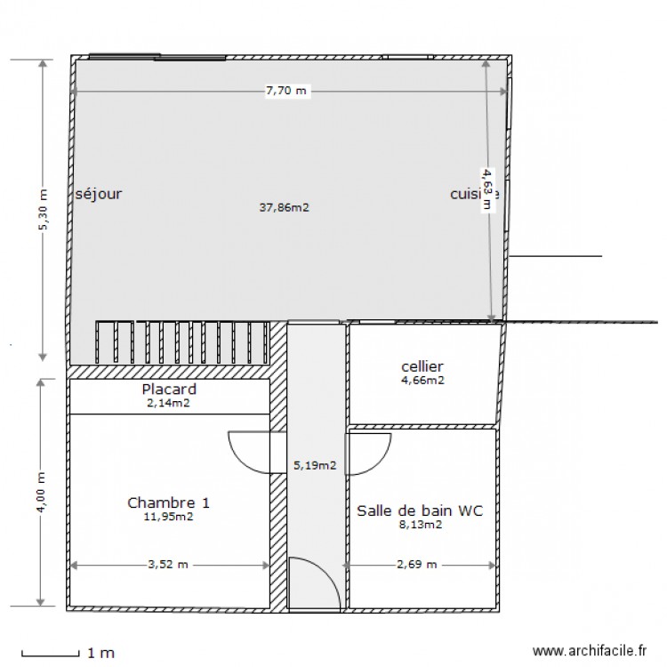 Rdc 2eme jet. Plan de 0 pièce et 0 m2