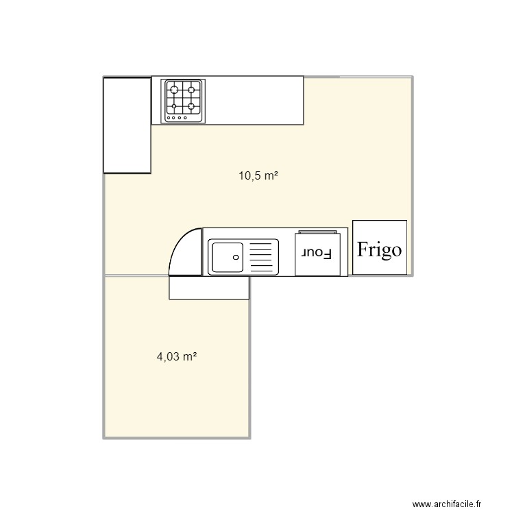 cuisine 02. Plan de 0 pièce et 0 m2