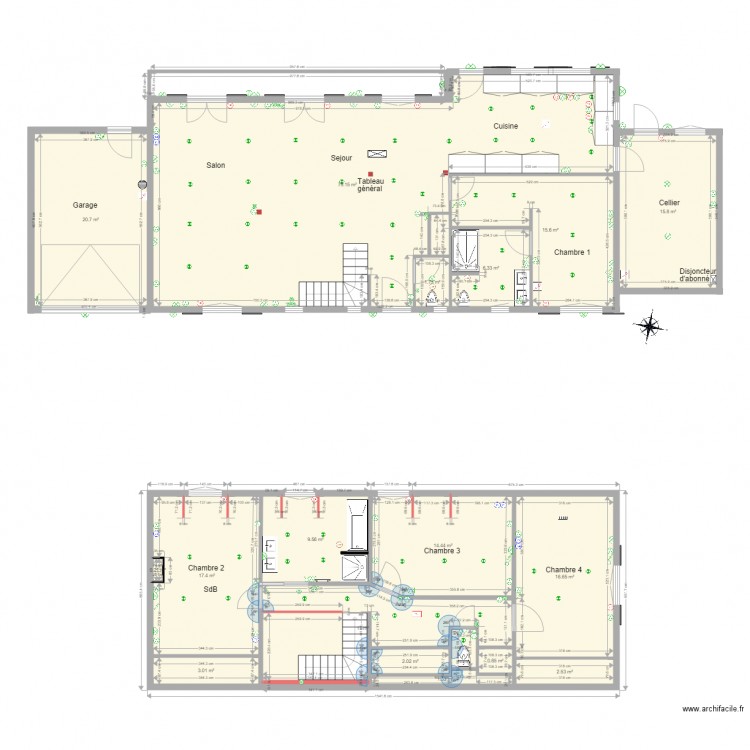 Brefordes cui. Plan de 0 pièce et 0 m2