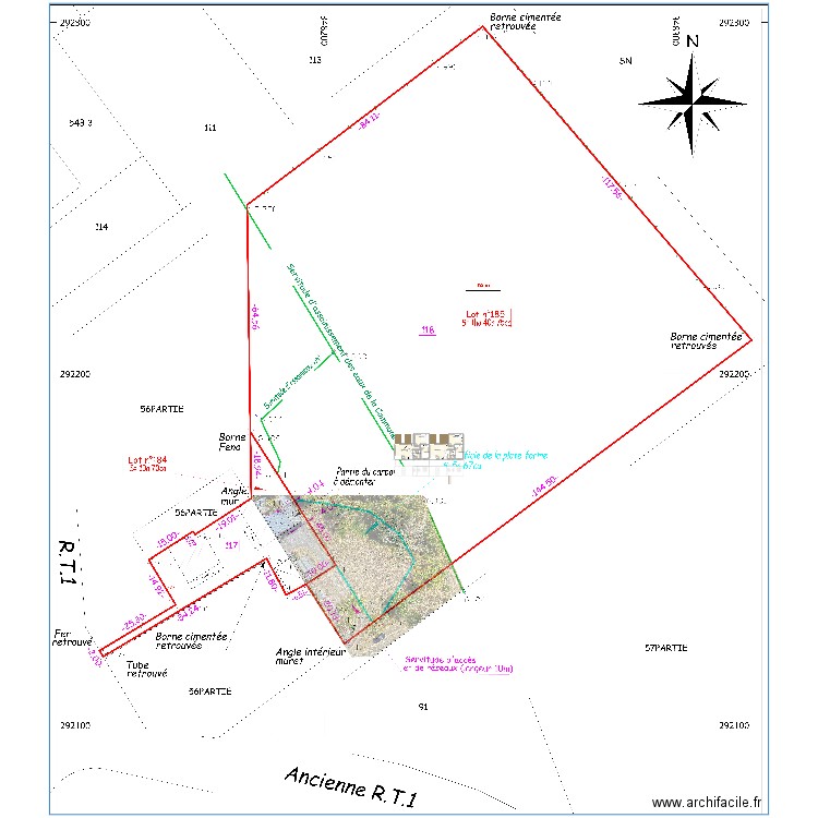 Nid Bourail. Plan de 0 pièce et 0 m2