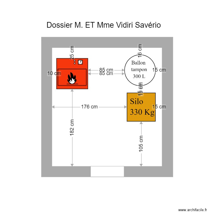 Vidiri. Plan de 0 pièce et 0 m2