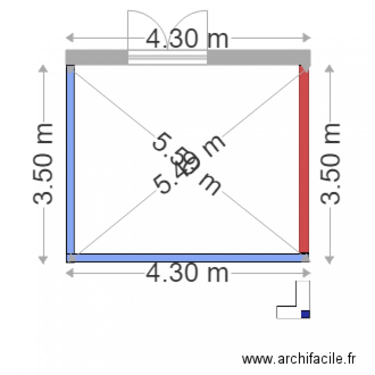 HOUSSIN. Plan de 0 pièce et 0 m2