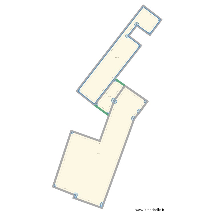 Salines Cadastre v2022. Plan de 3 pièces et 201 m2