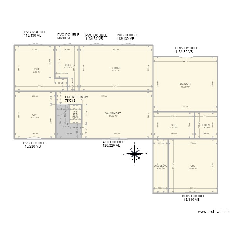 FEDOU. Plan de 0 pièce et 0 m2