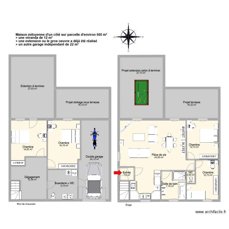 URGU. Plan de 0 pièce et 0 m2