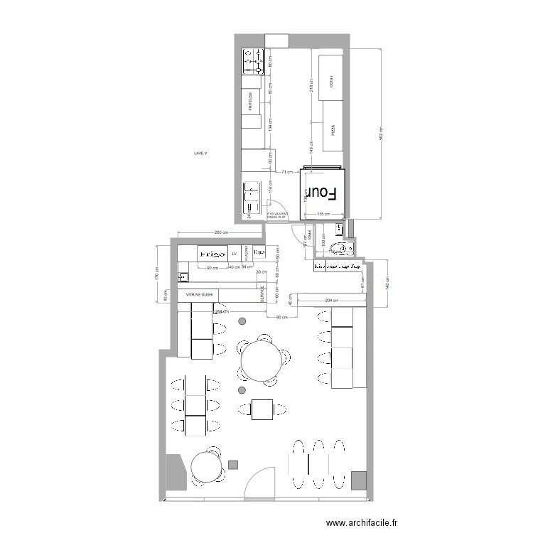 AQUARIUM projet2. Plan de 0 pièce et 0 m2