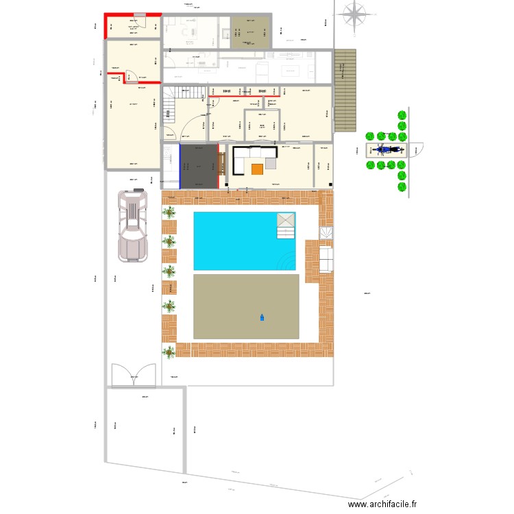 RdC Capbreton V2. Plan de 0 pièce et 0 m2