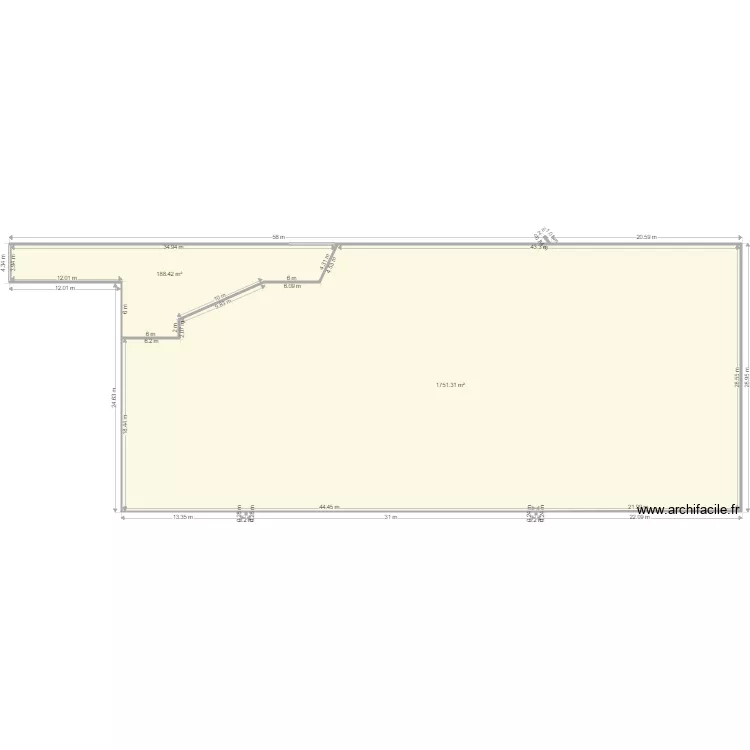 terrain. Plan de terrain. Plan de