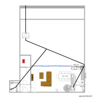 Plan &eacute;vacution Salon