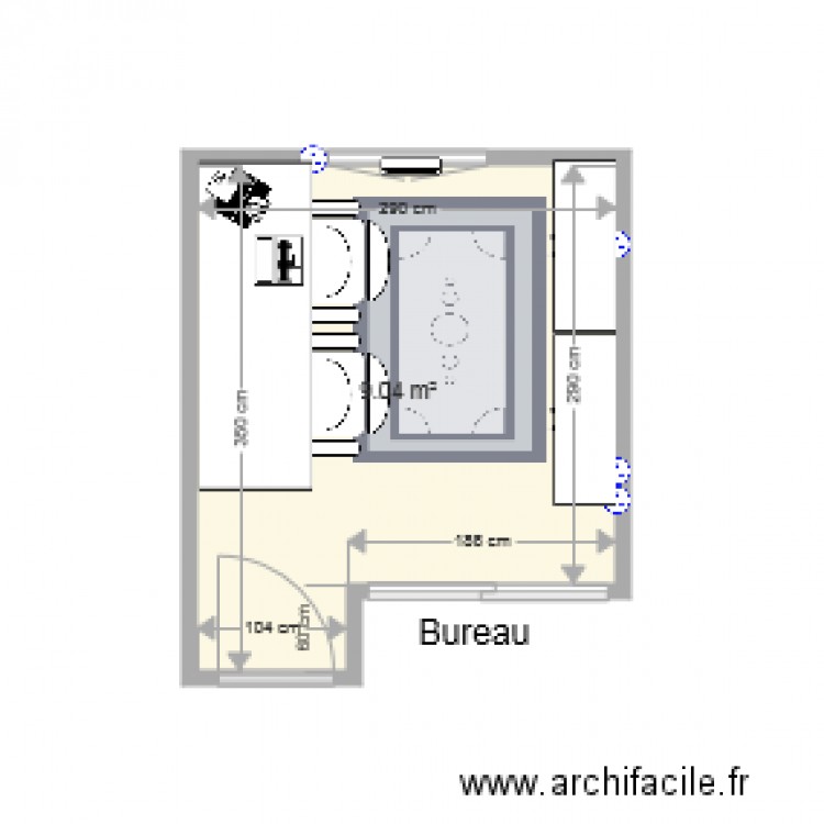 Bureau Saint Paul les Dax V2. Plan de 0 pièce et 0 m2