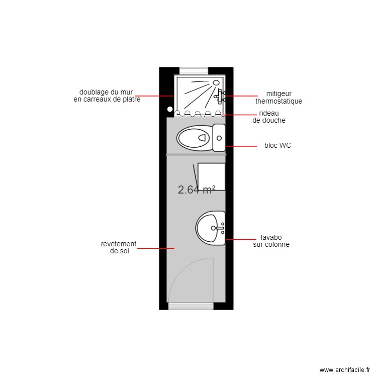 LOZES. Plan de 0 pièce et 0 m2