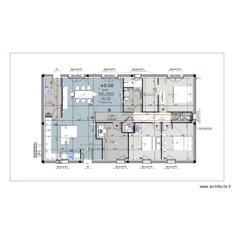 CHESNEAU. Plan de 0 pièce et 0 m2