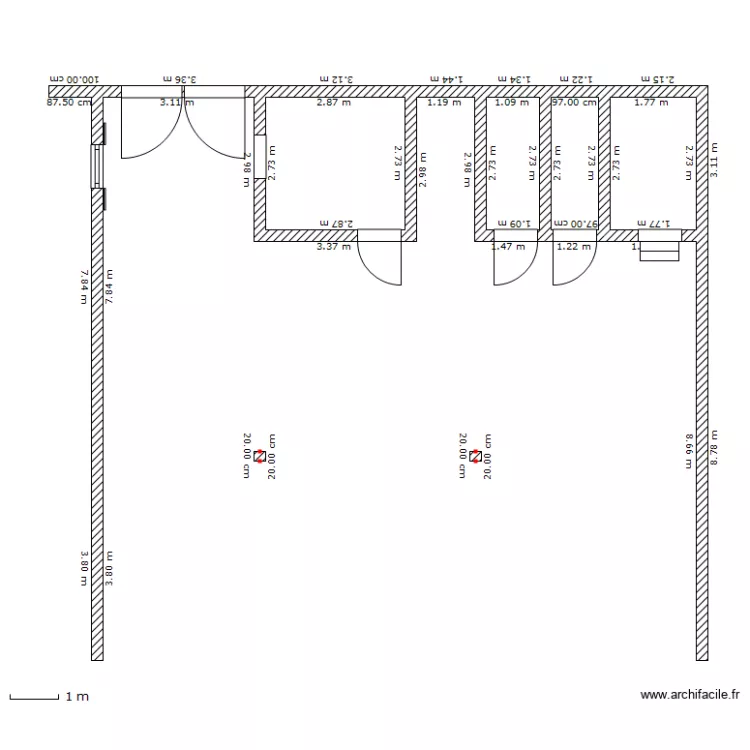 preau St Jean. Plan de preau St Jean. Plan de