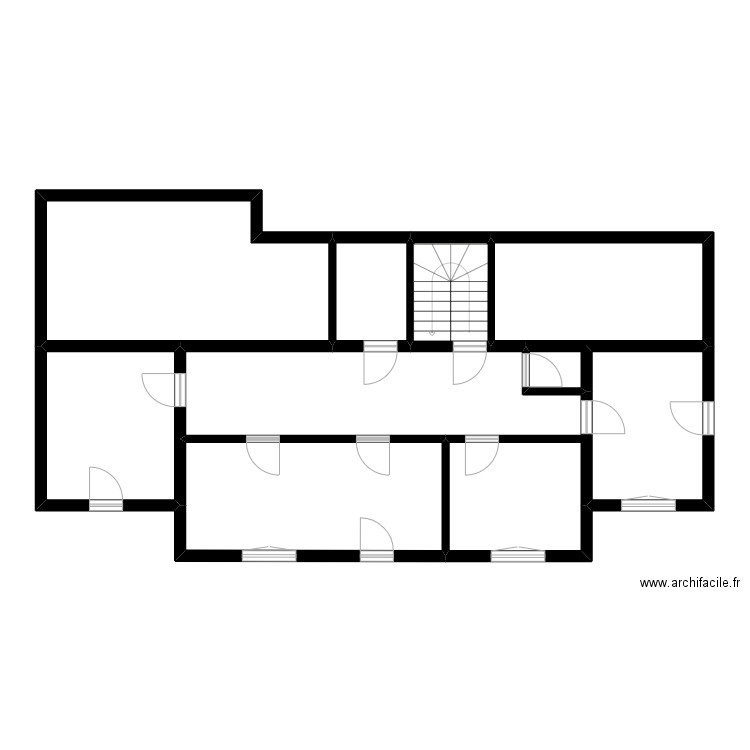 canino. Plan de 31 pièces et 332 m2