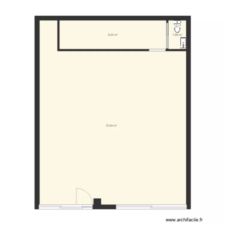 Local Commercial RANDO RUNNING. Plan de 