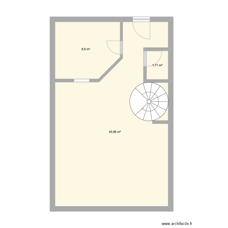 Rez de chaussez / maison Monique / rénovation. Plan de 0 pièce et 0 m2