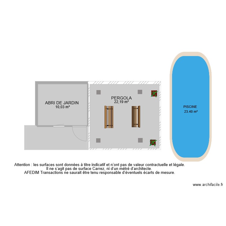 BI 6766 EXTERIEURE. Plan de 0 pièce et 0 m2