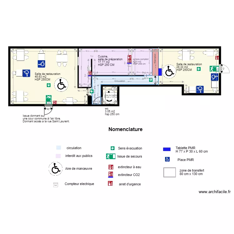 Kebab beauvais 1. Plan de 